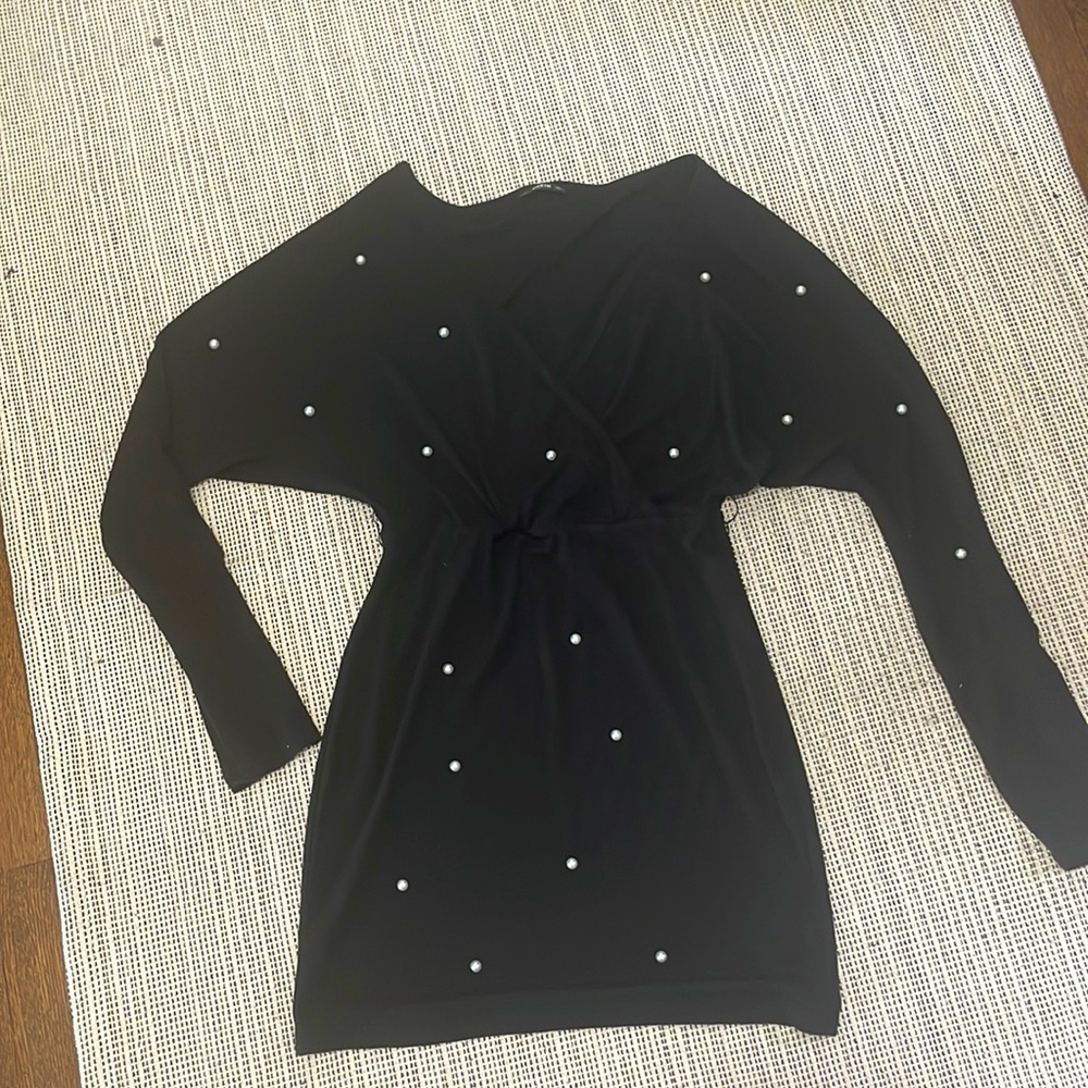Off the Shoulder Sweater Dress